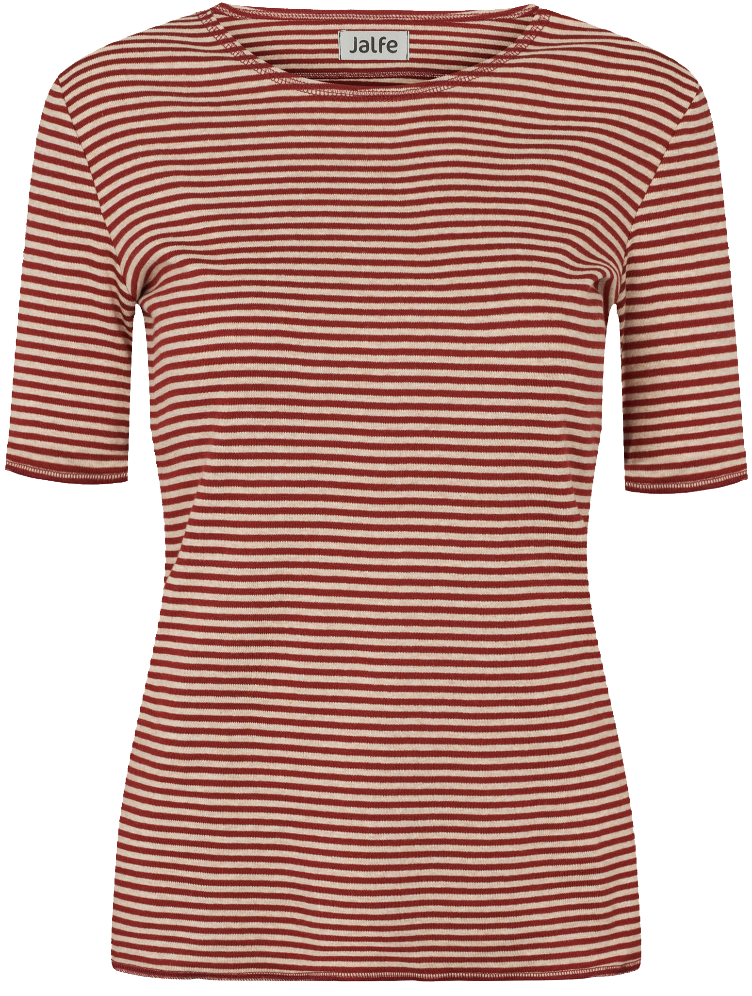 Shirt s/s stripes organic cotton